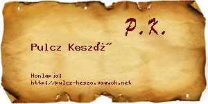 Pulcz Kesző névjegykártya